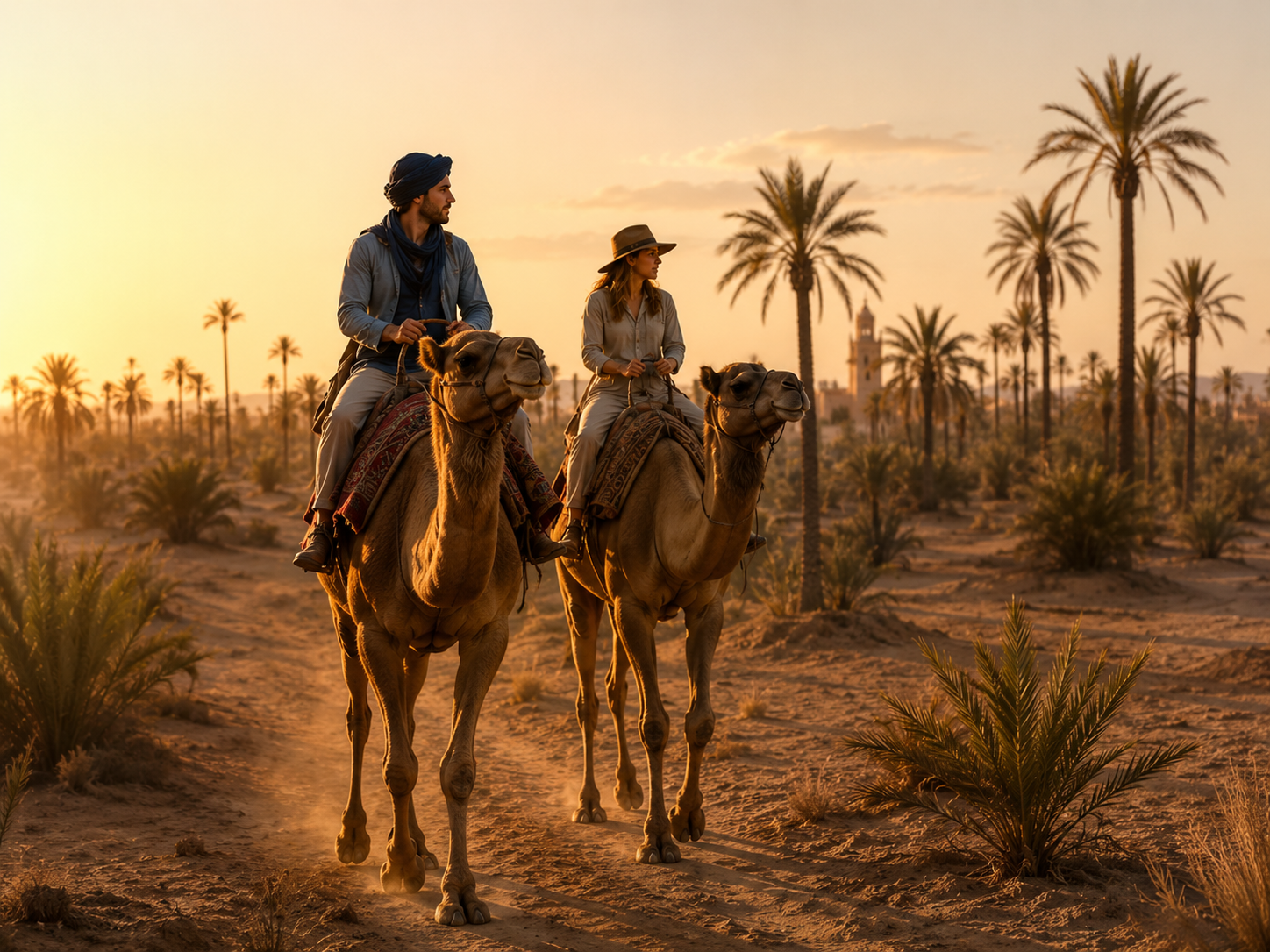 Camel Ride in Marrakech