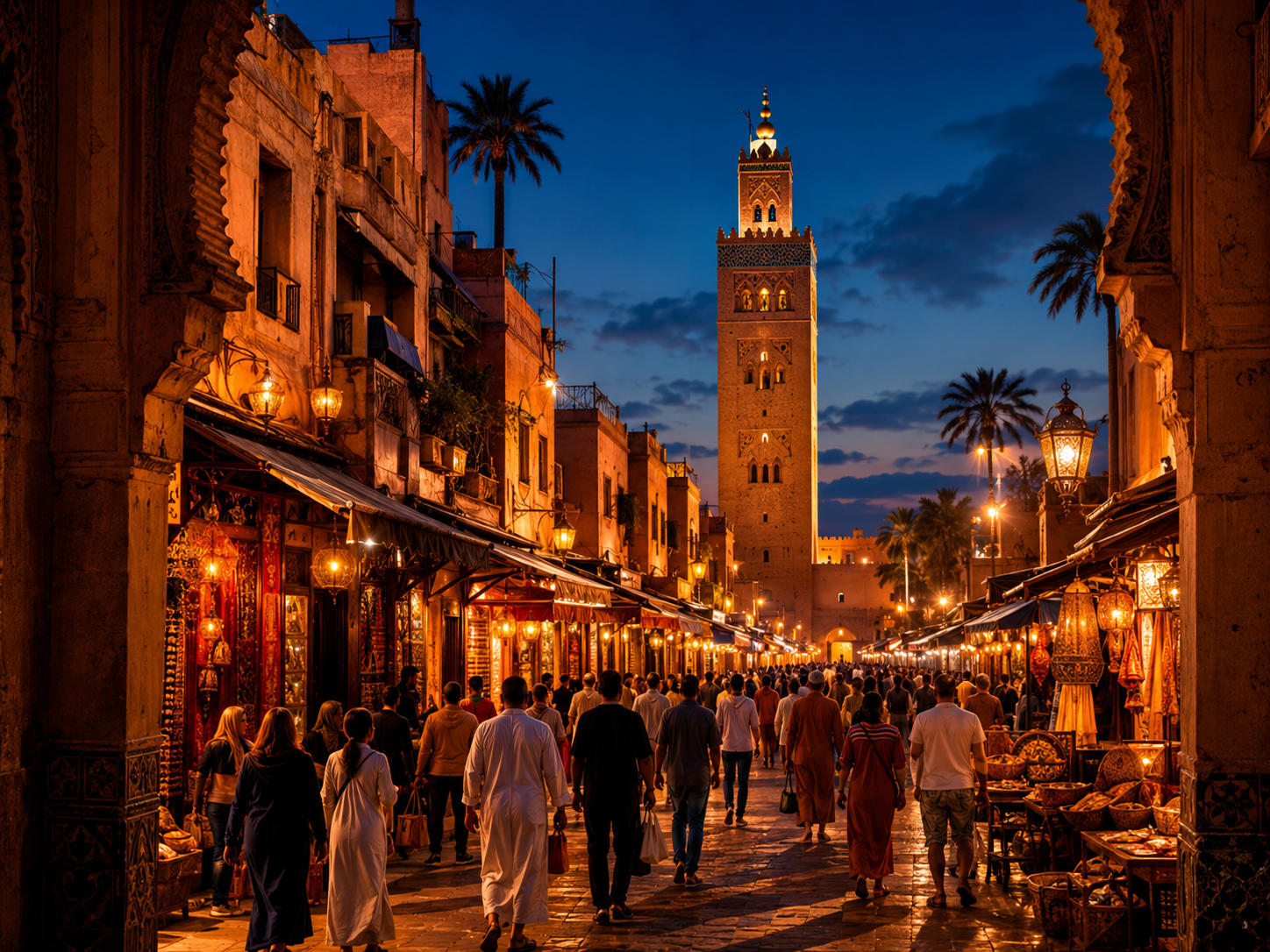 Marrakech arch